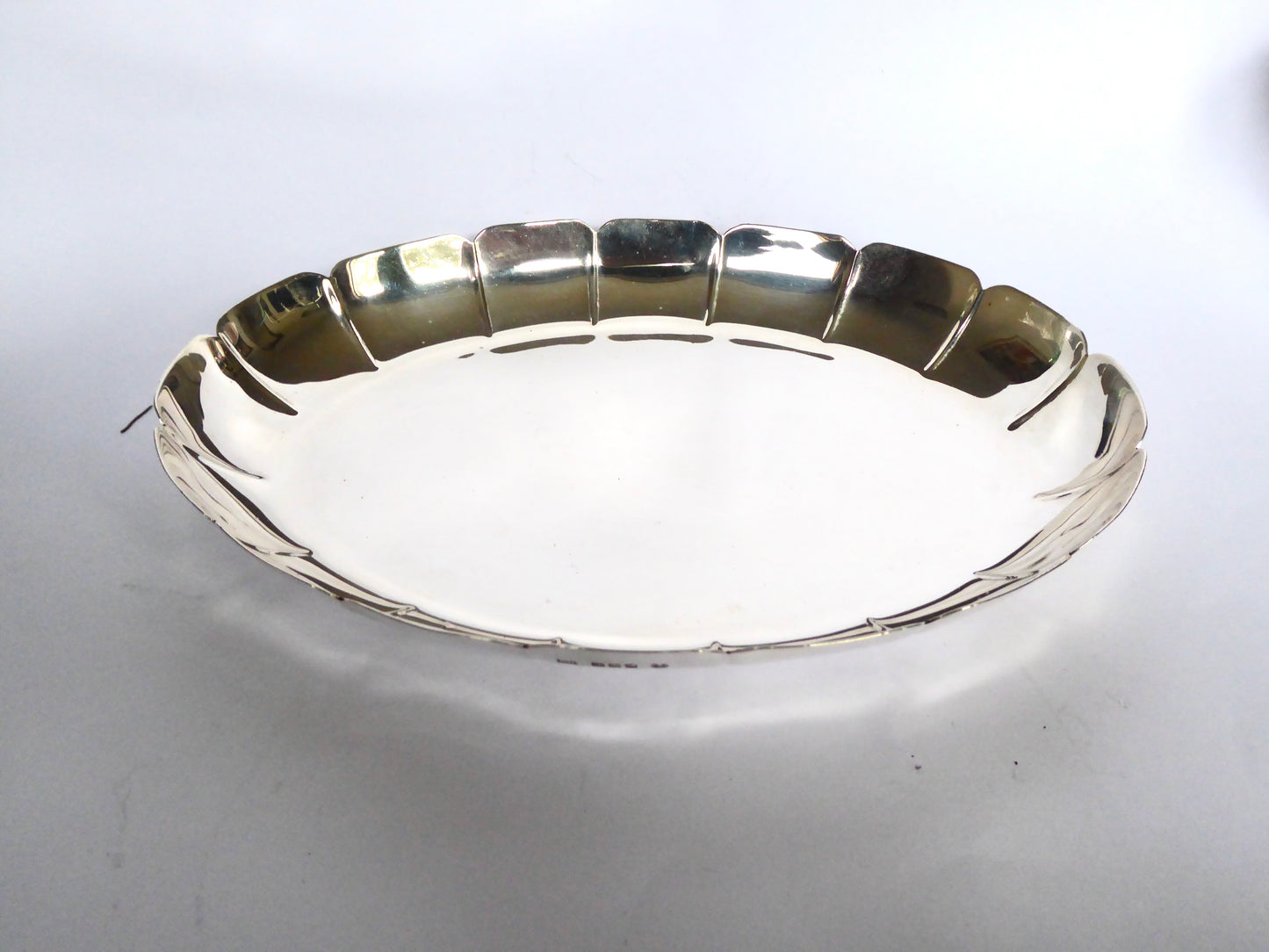 Irish Silver Strawberry Dish 1973