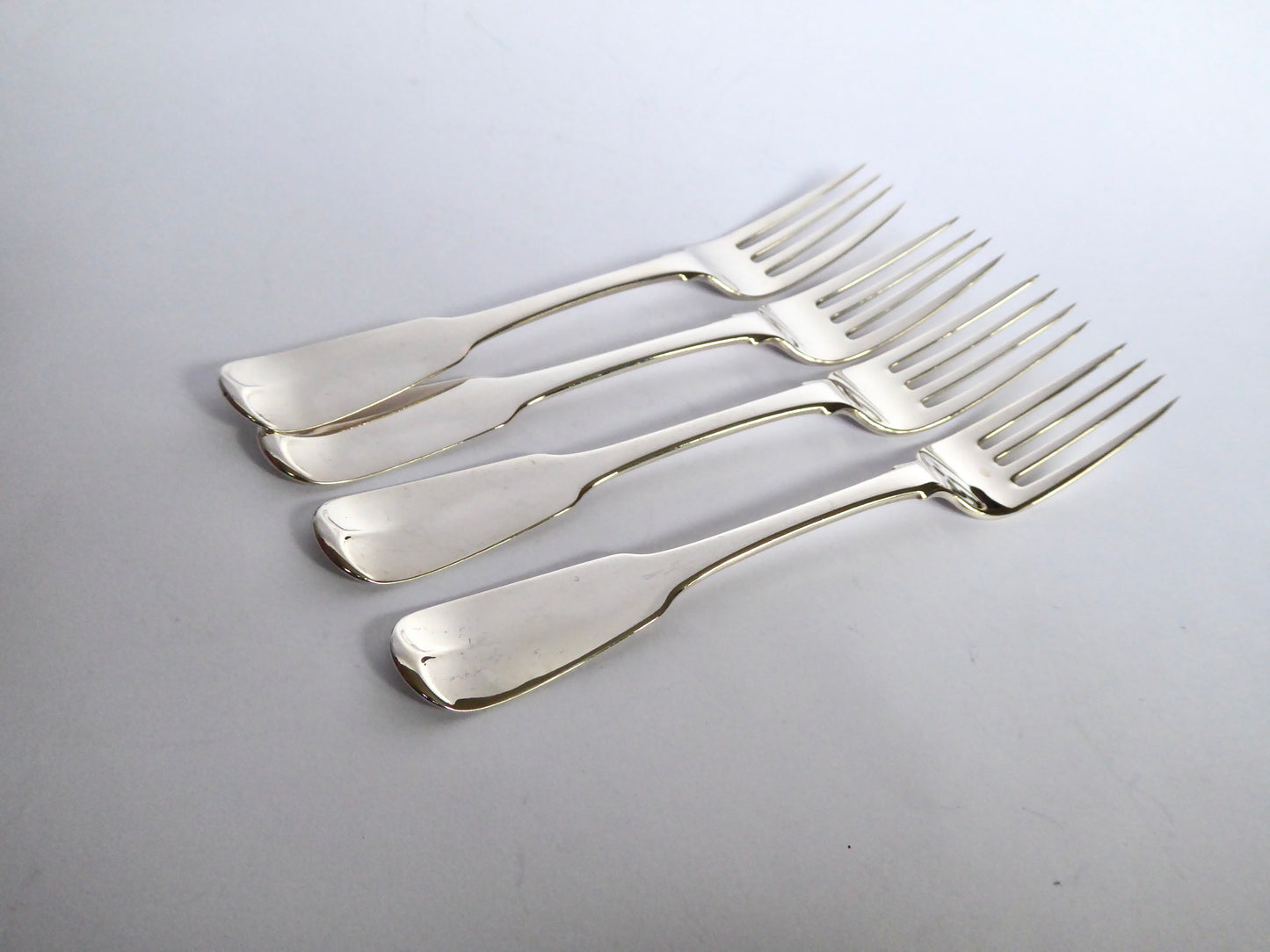 Irish Silver Dessert Forks