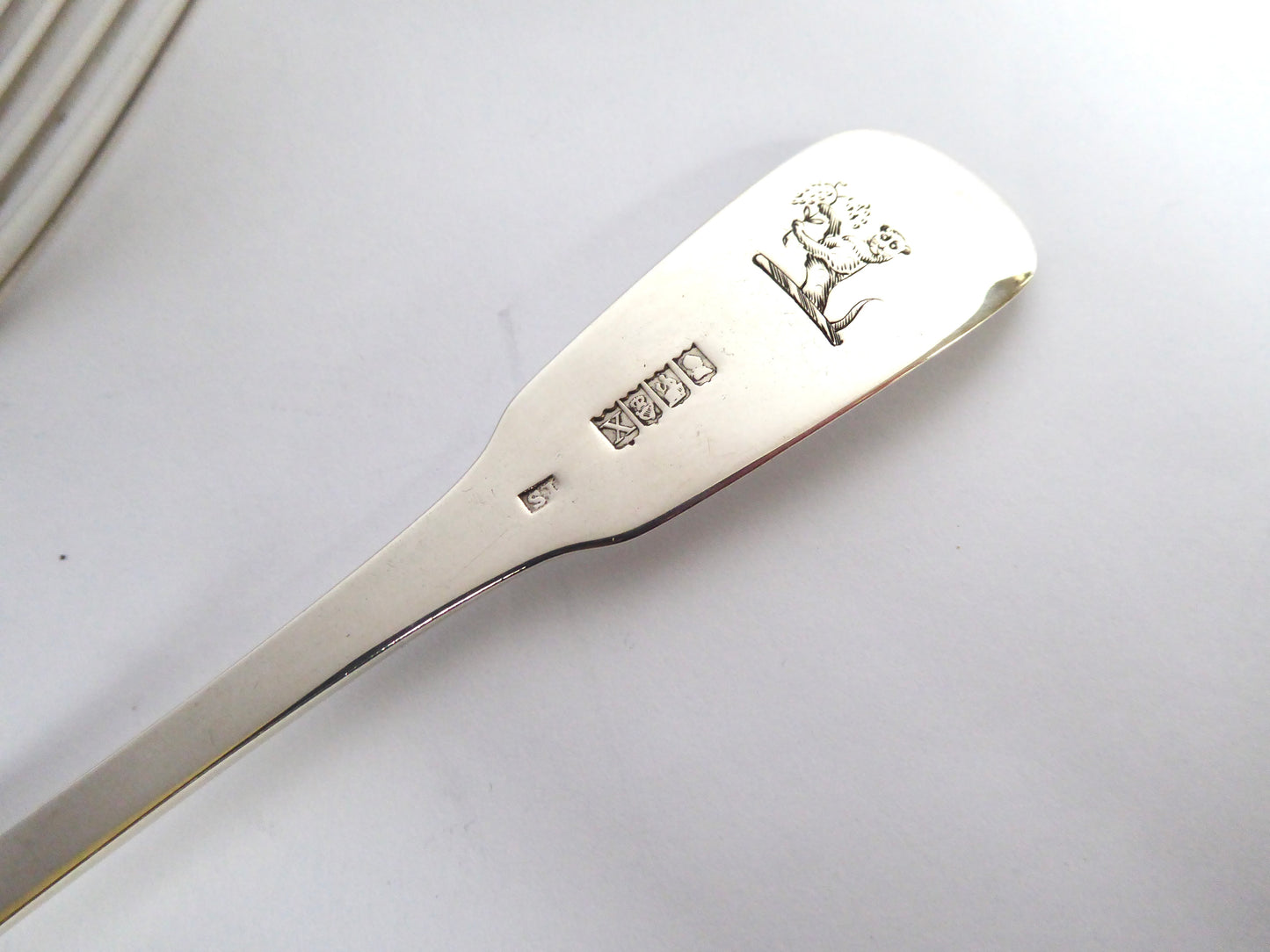 Irish Silver Dessert Forks