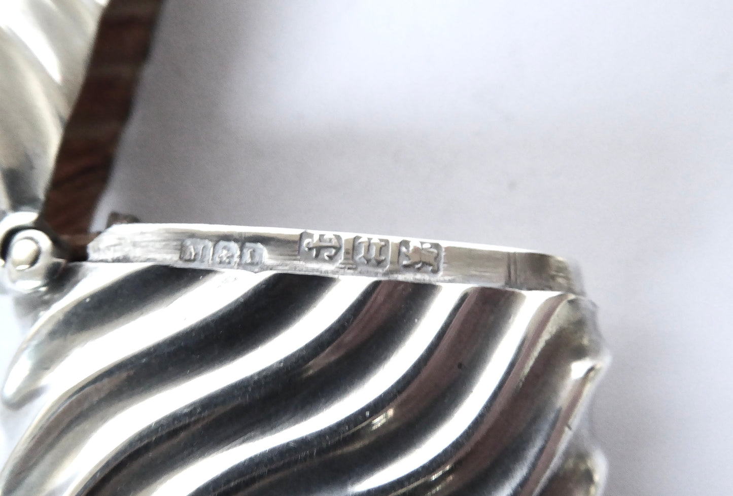 Victorian Silver Vesta Case 1895