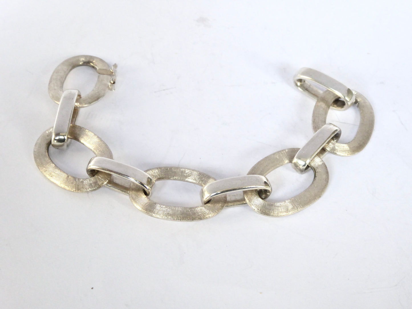 Large Open Link Bracelet