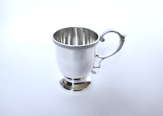Irish Silver Christening Mug