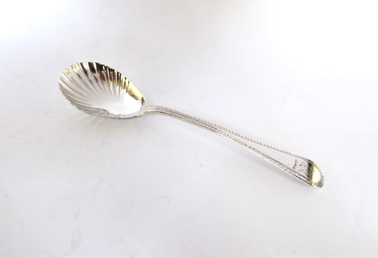Scottish Silver Jam Spoon 1881