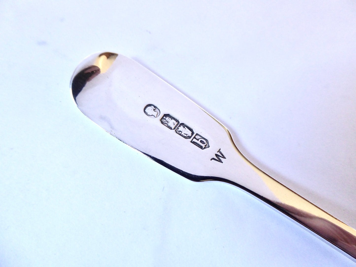 Irish Silver Egg Spoons 1847