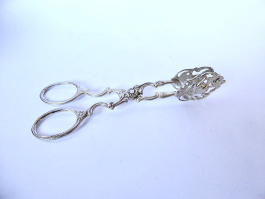 Silver Serving Tongs