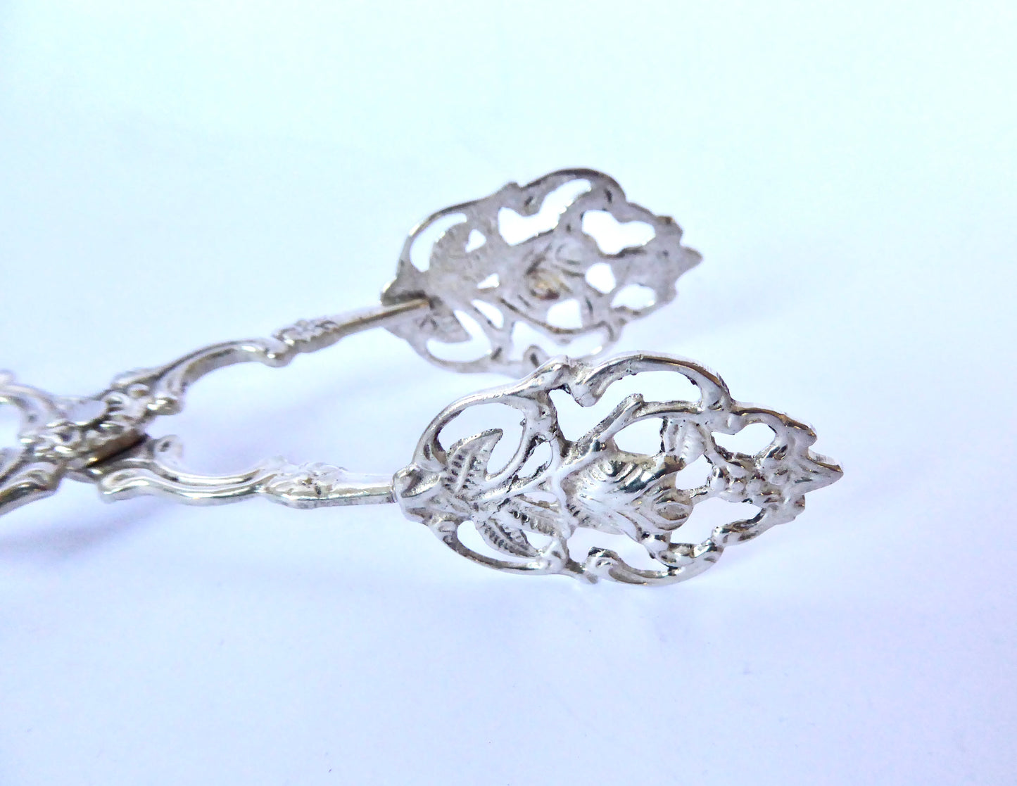 Silver Serving Tongs