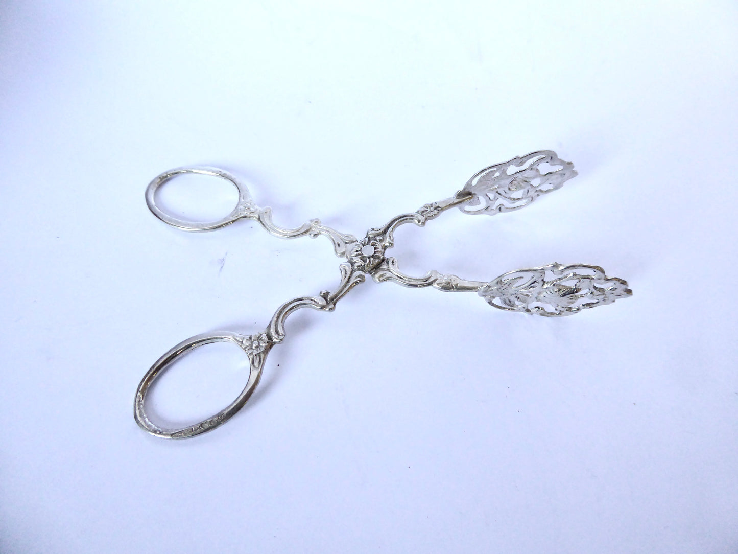 Silver Serving Tongs