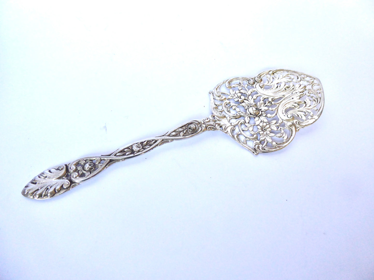 Silver Cake Server