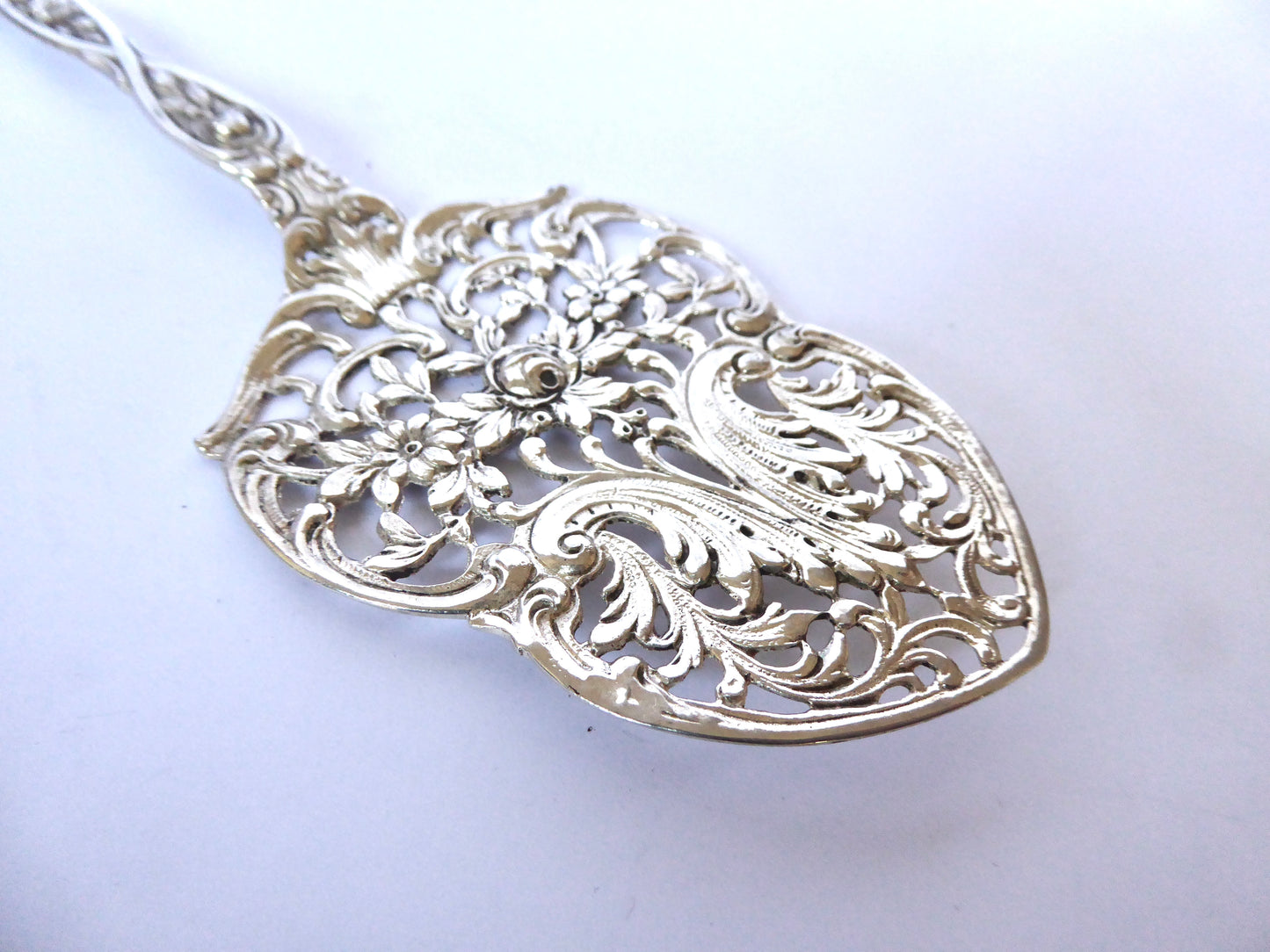 Silver Cake Server