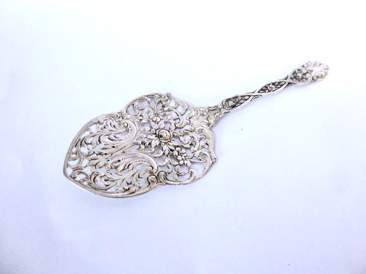Silver Cake Server