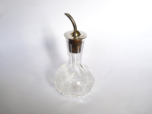 Silver Mounted Oil Bottle