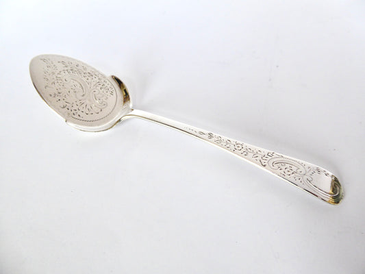 Victorian Silver Jam Spoon 1899