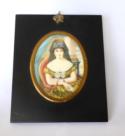 19th. Century Portrait Miniature