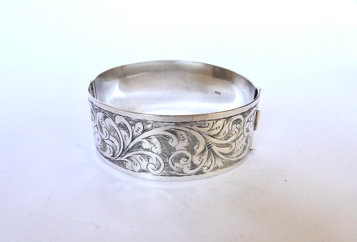 Vintage Silver Bangle 1933