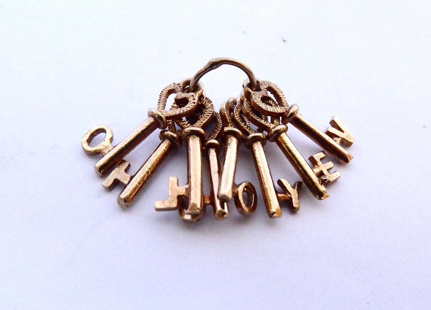 Gold Keys Pendant