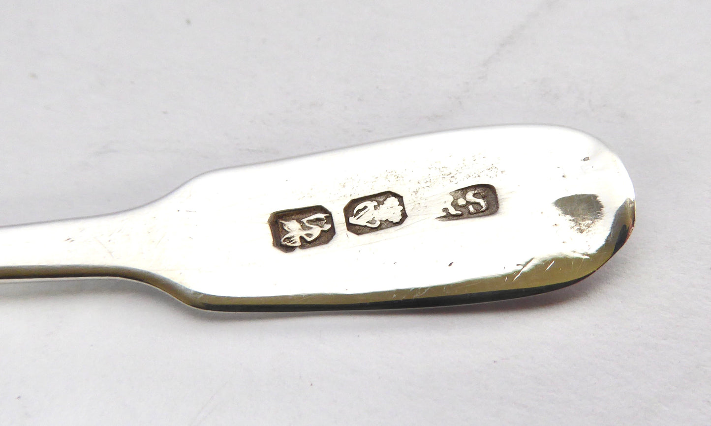 Irish Silver Dessert Spoon 1822