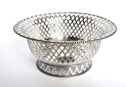 Silver Bon Bon Dish 1912