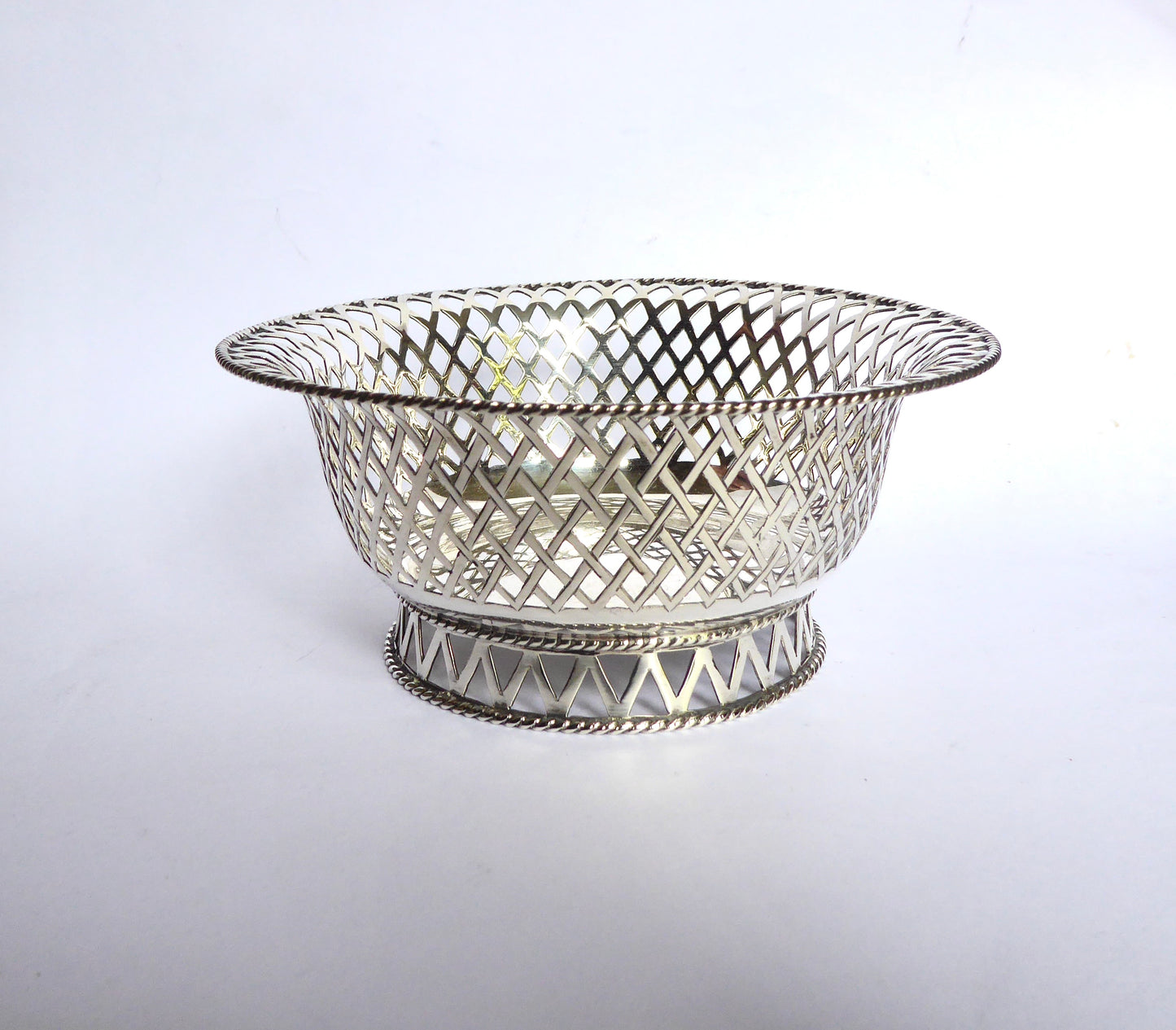 Silver Bon Bon Dish 1912