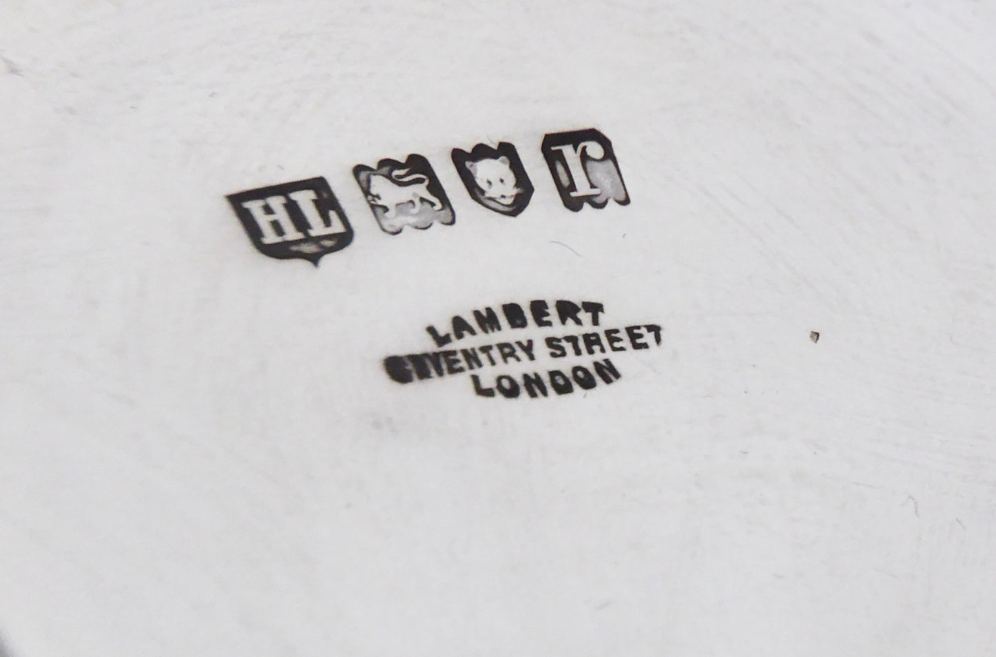 Silver Bon Bon Dish 1912