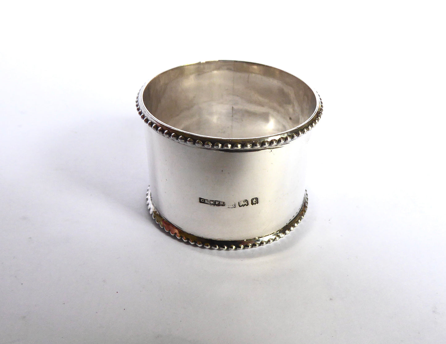 Silver Napkin Ring 1918