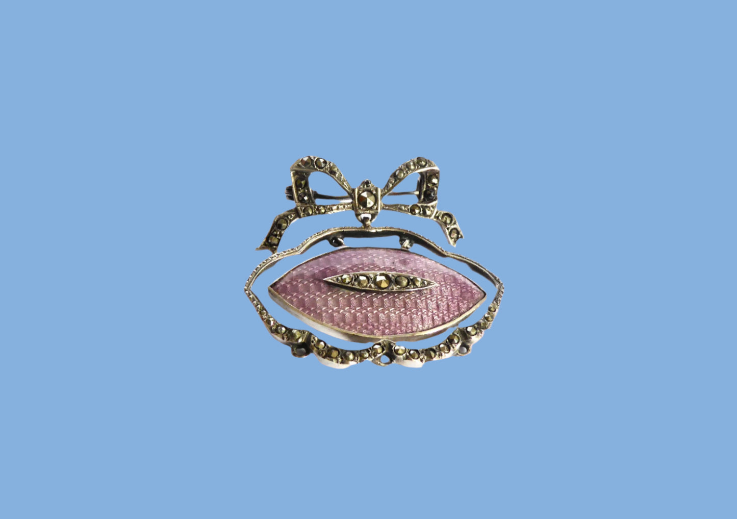Antique Marcasite Brooch