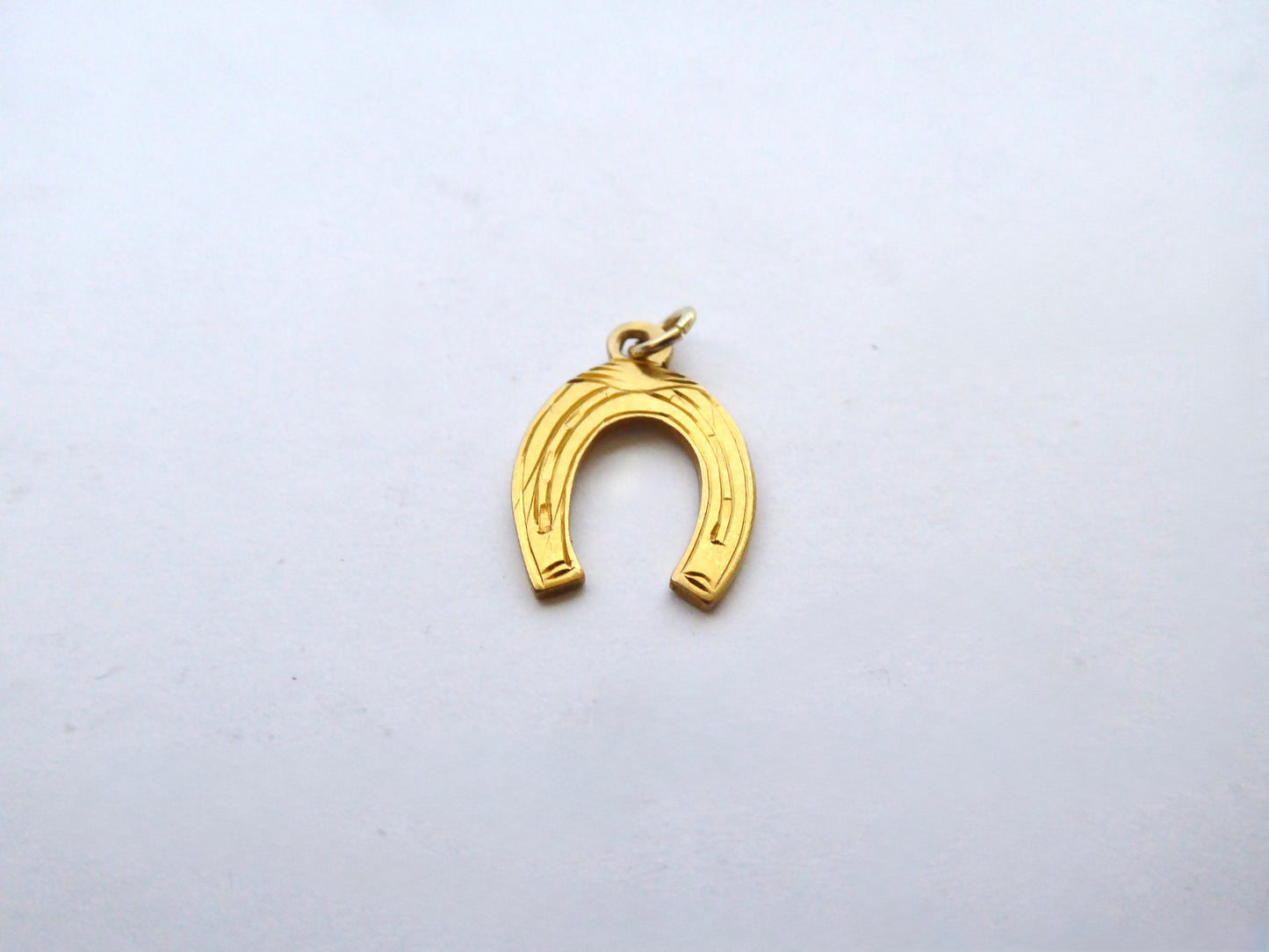 Antique Horseshoe Pendant 9ct.