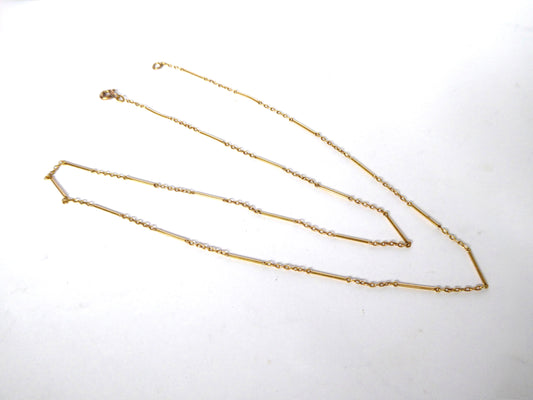 Long Gold Neckchain - 18ct.