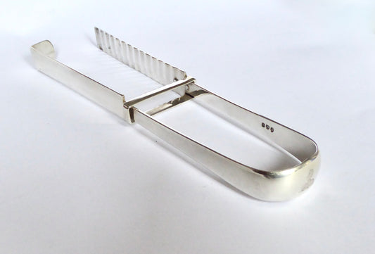 Silver Asparagus Tongs 1808