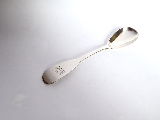 1812 Irish Silver Eggspoon