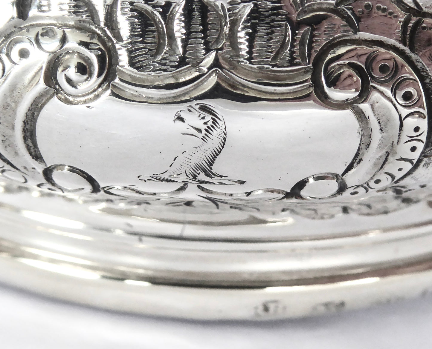 Georgian Irish Silver Wine Coasters 1807