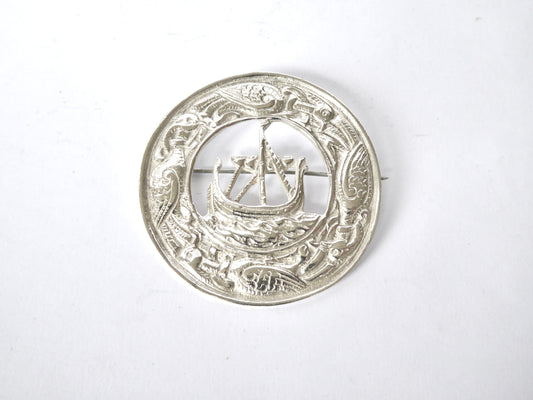 Vintage Iona Silver Brooch