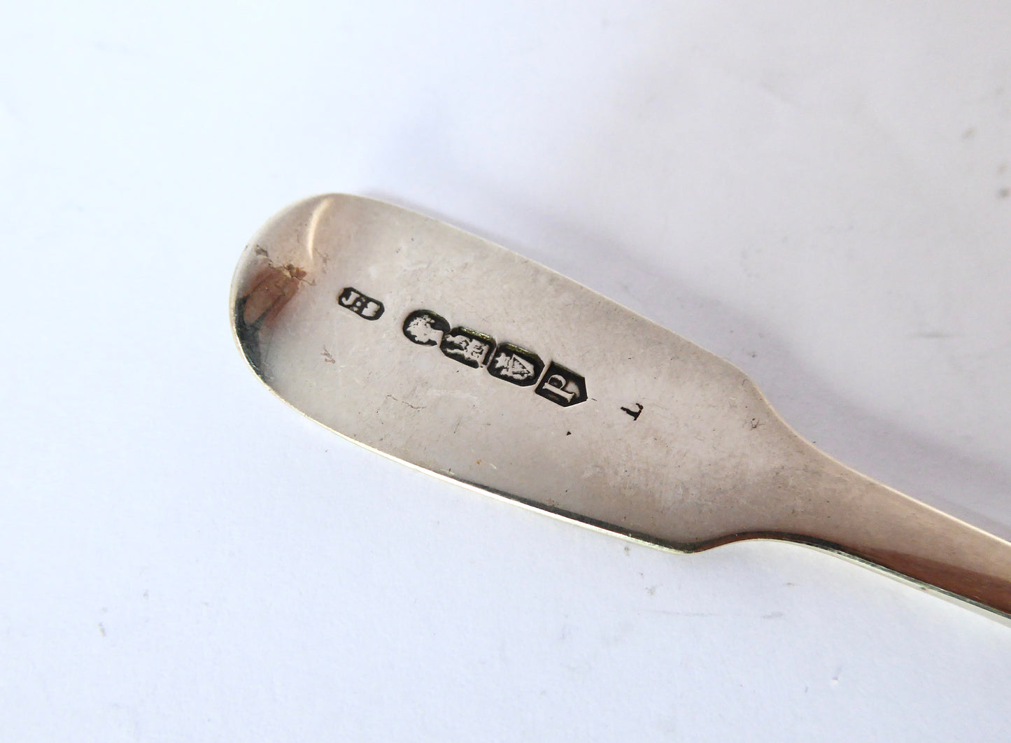 Irish Silver Teaspoon 1860