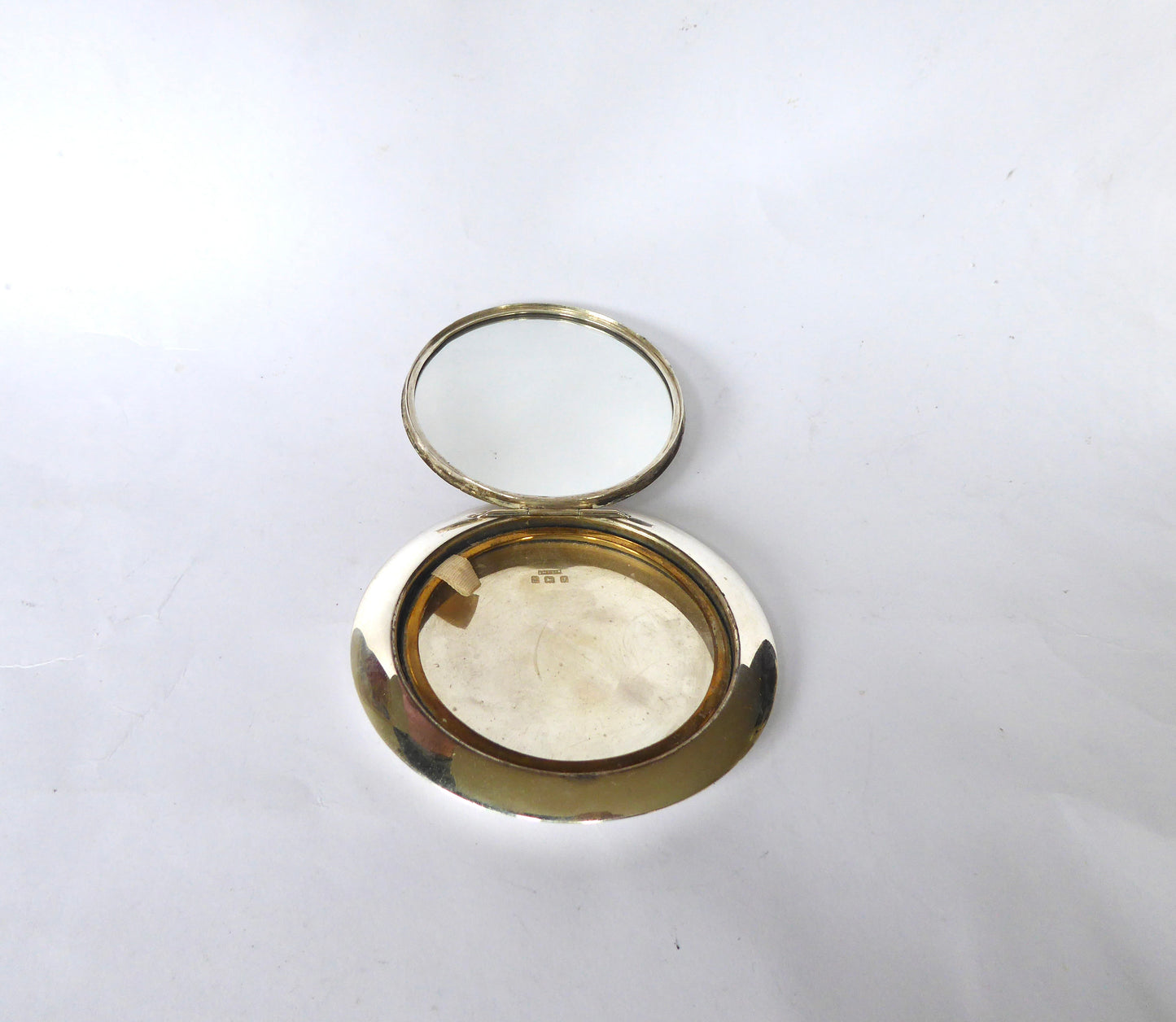 Art Deco Silver Compact