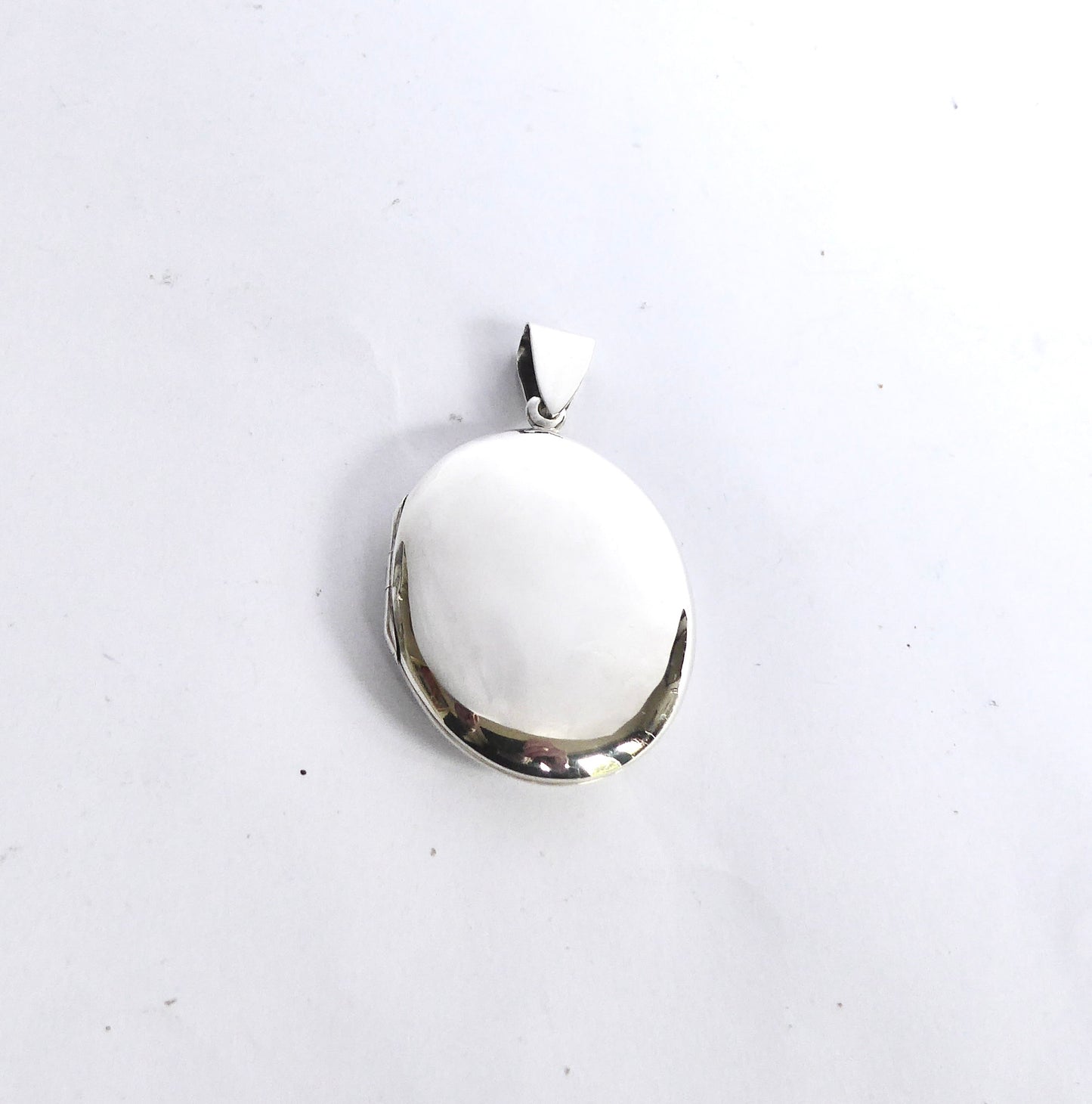 Plain Silver Locket
