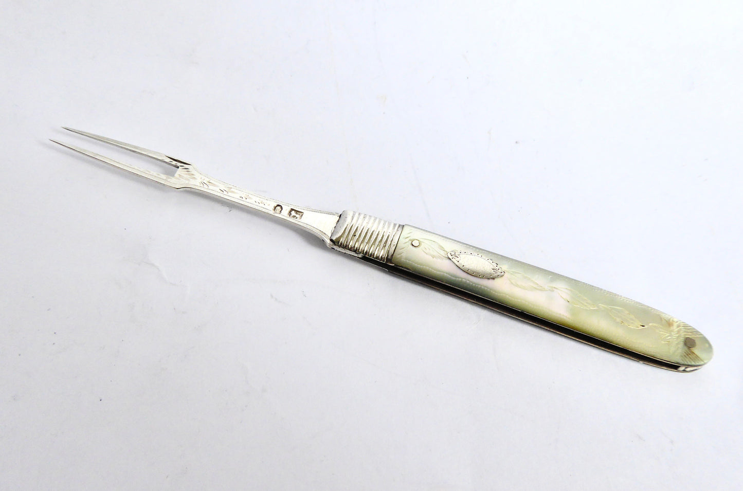 Fruit Fork Circa 1800