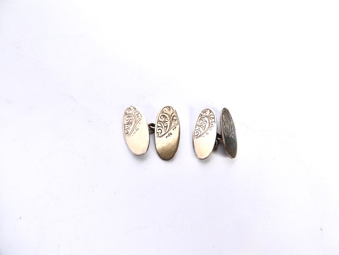 Silver Gilt Cufflinks