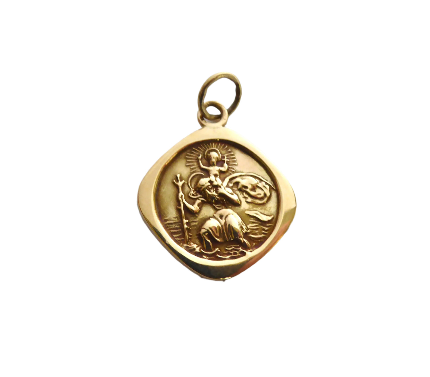 9ct. St Christopher Medal 1969