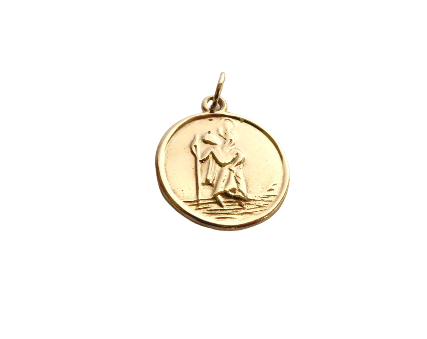 9ct. St Christopher Medal 1975