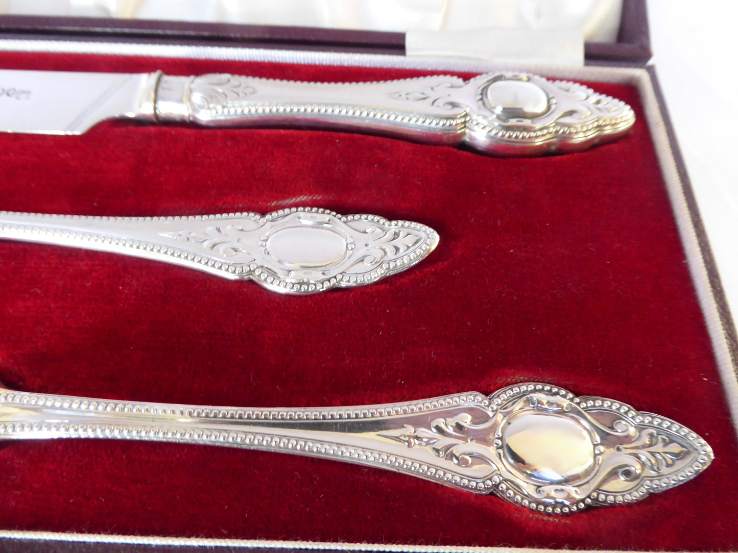 Silver Christening Set 1863
