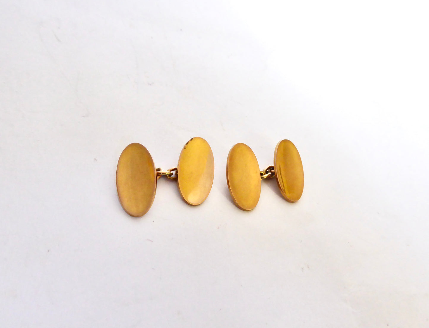 Antique Gold Cufflinks 1908