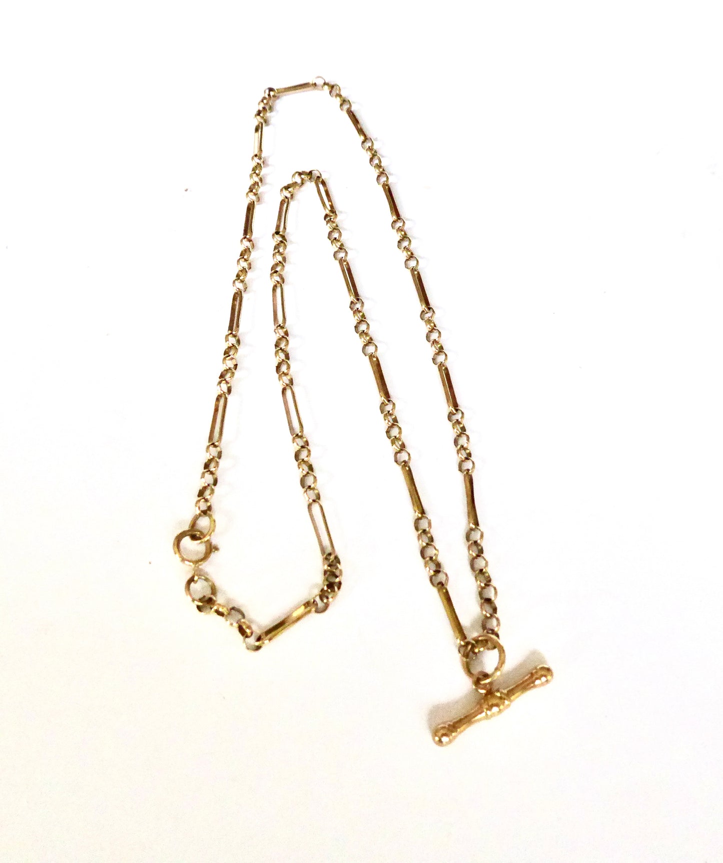 9ct. T Bar Necklace