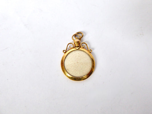 Gold Picture Locket 1904