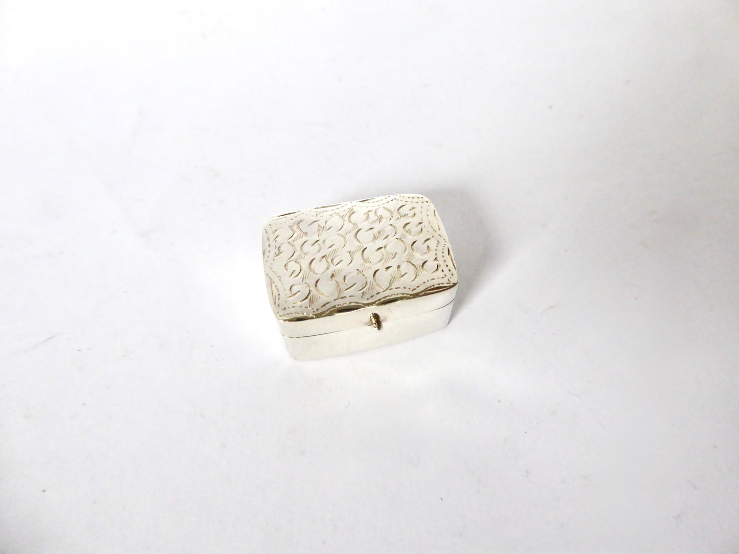 Rectangular Small Silver Box