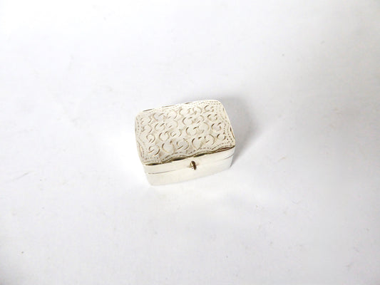 Rectangular Small Silver Box