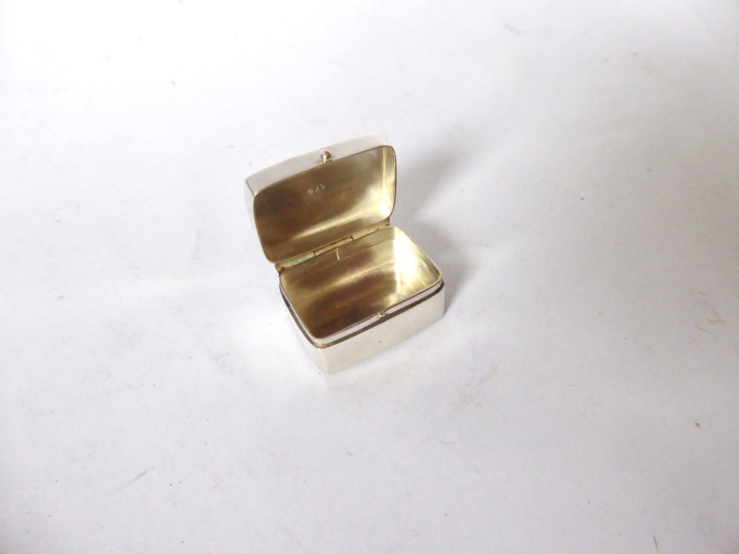 Rectangular Small Silver Box