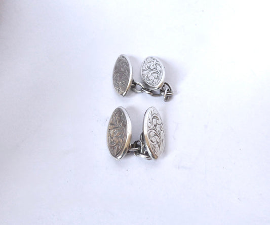 Silver Cufflinks 1902