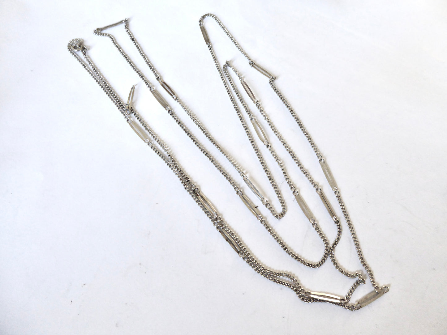 Silver Muff Chain