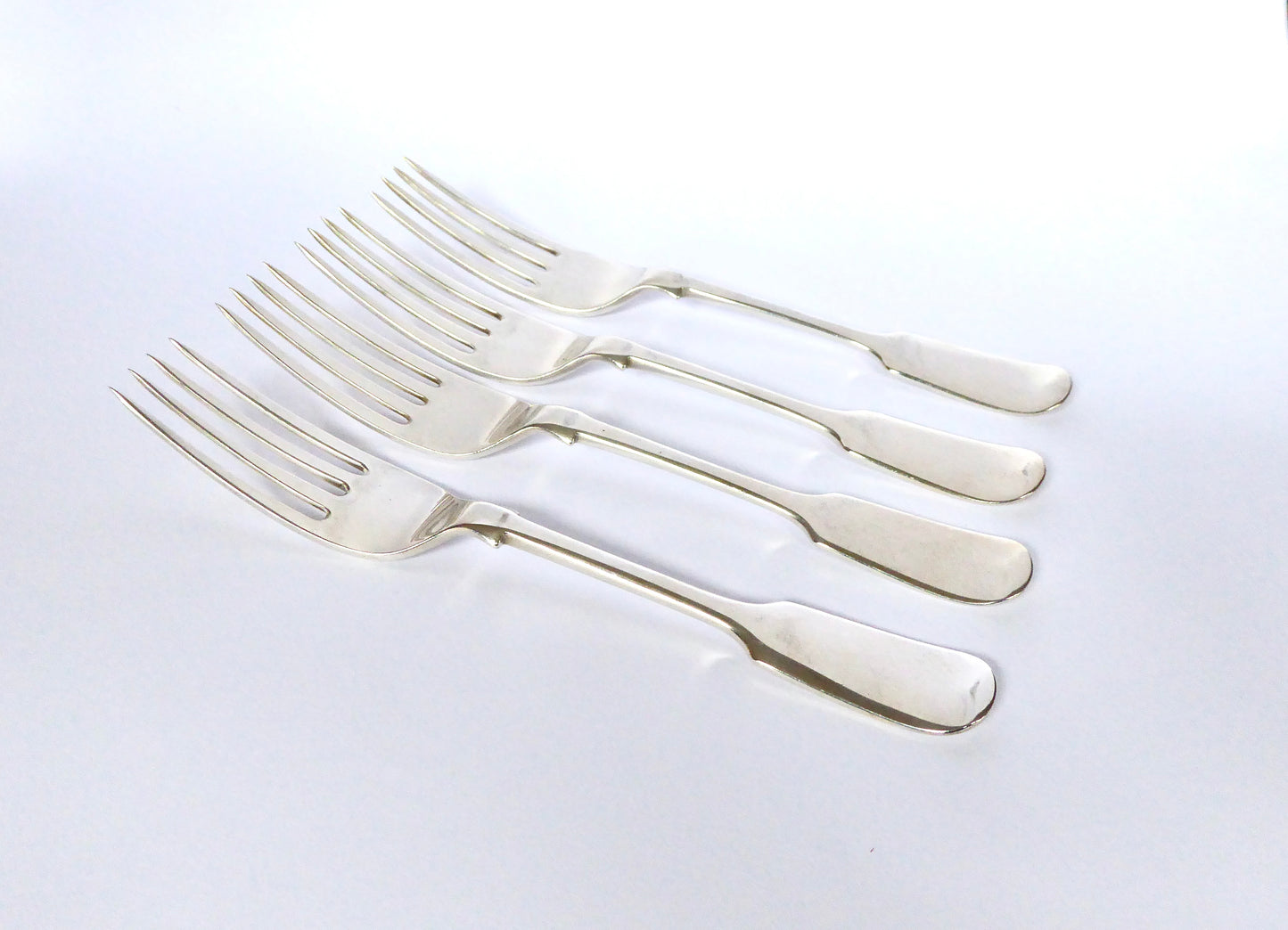 Fiddle Pattern Dessert Forks 1913
