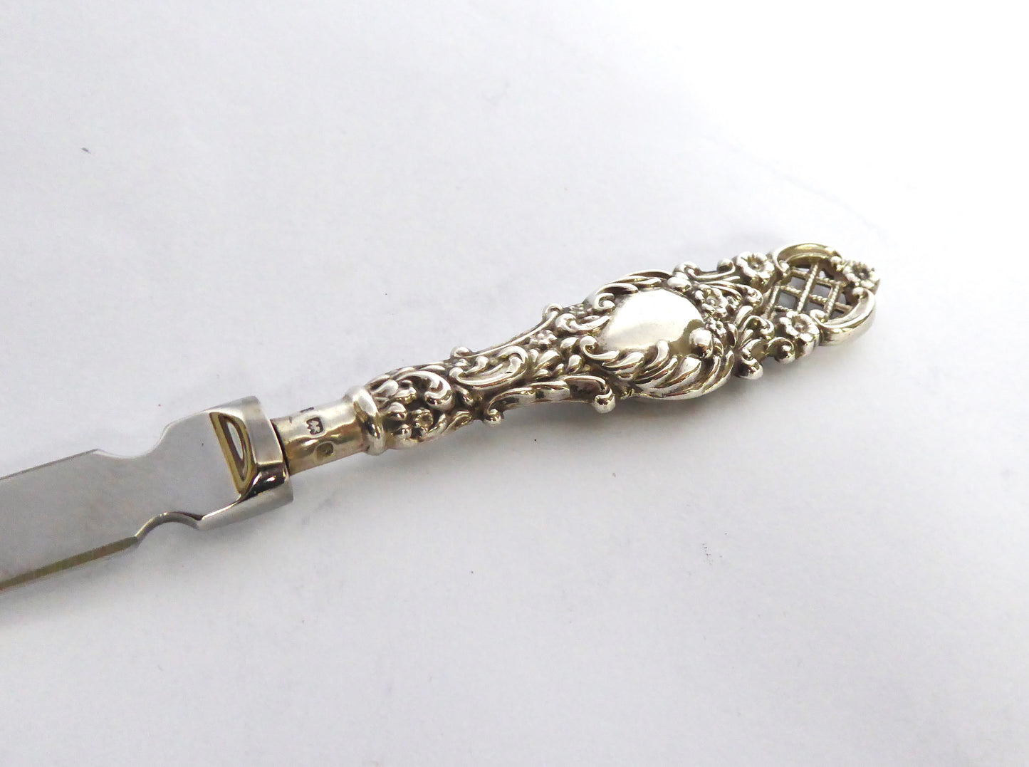 Silver Letter Opener 1901