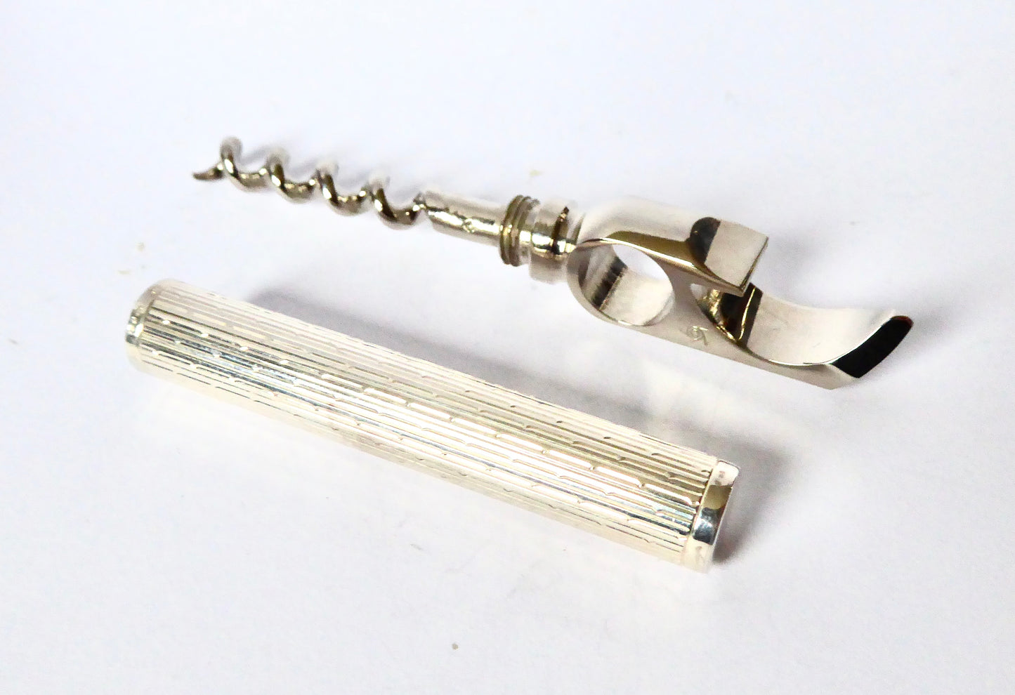 Silver Corkscrew / Bottle Opener